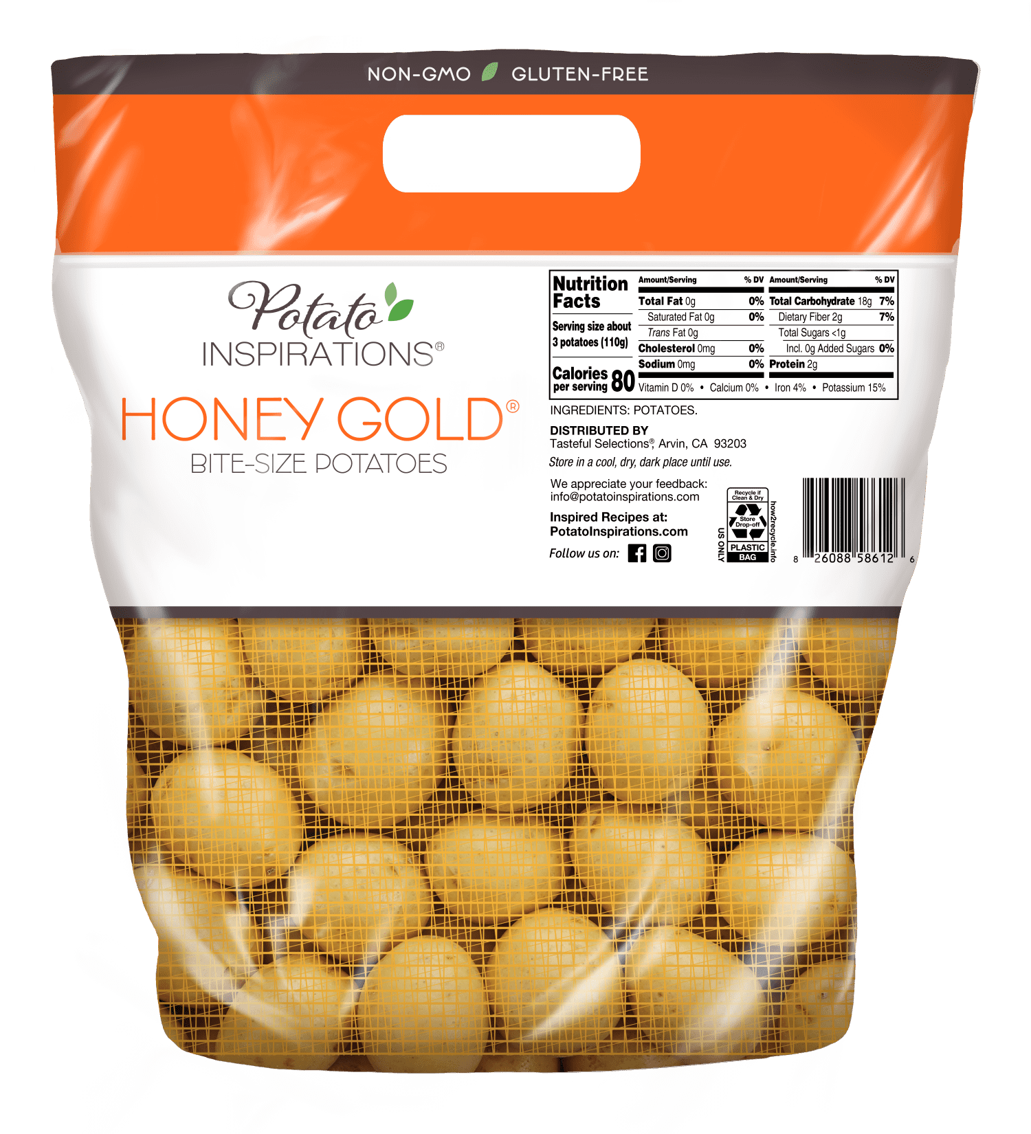 Honey Gold Packaging – Back