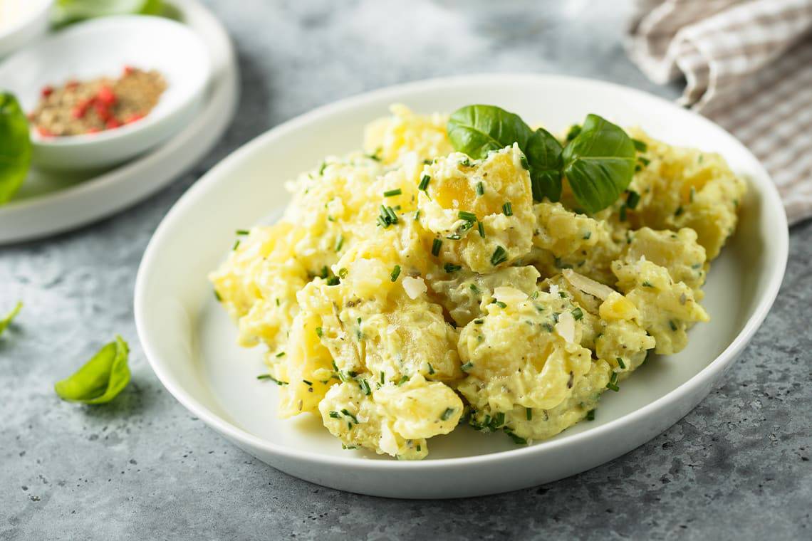 Family Holiday Potato Salad - Potato Inspirations