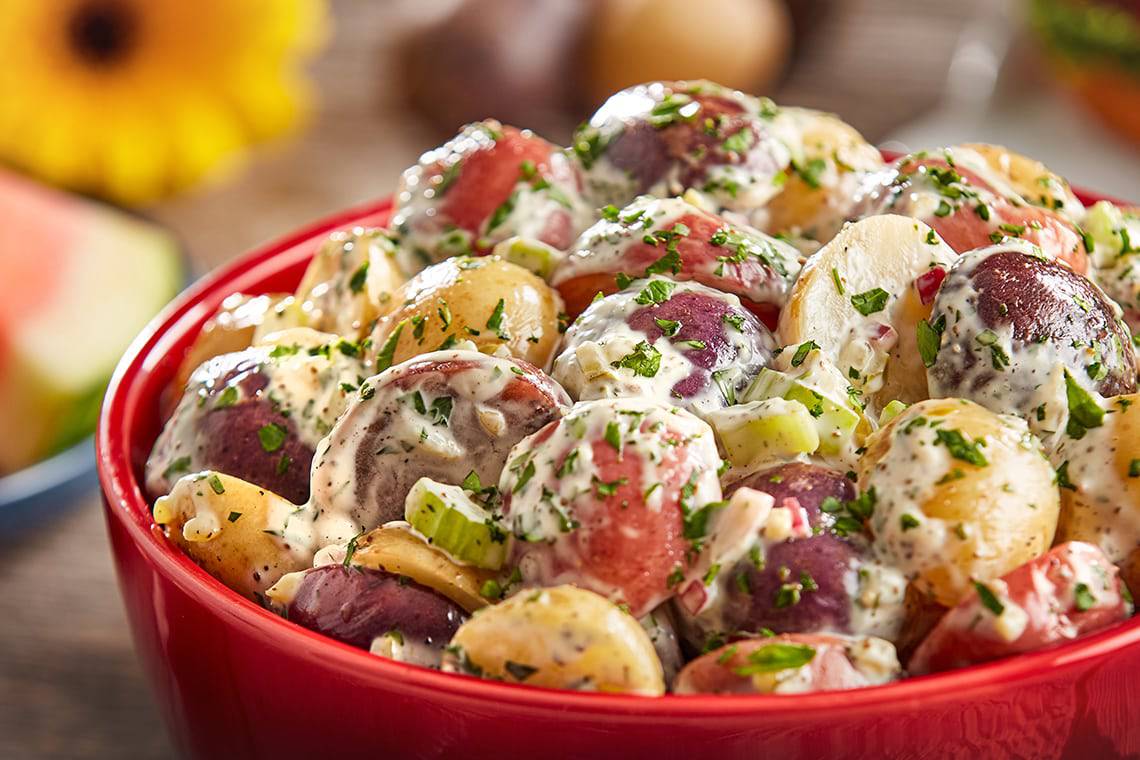 Creamy American Potato Salad - Potato Inspirations